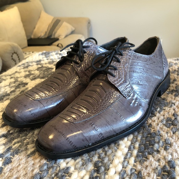 Stacy Adams Other - NWOB Stacy Adams Grey Alligator Oxford